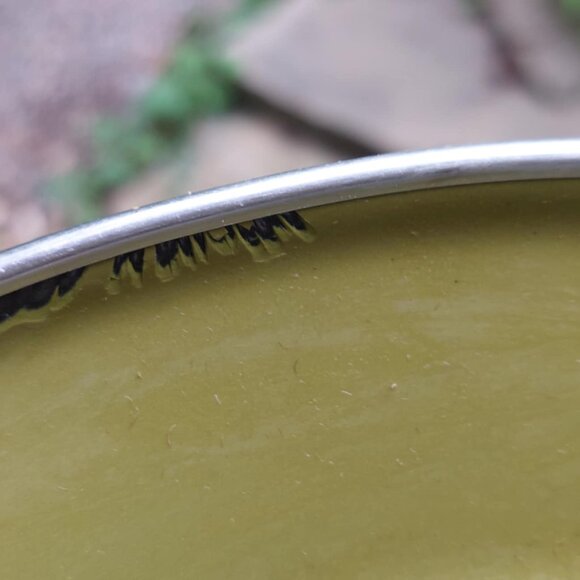 Cathrineholm white and green lotus casserole dish - 10 inches diameter - Picture 9 of 11